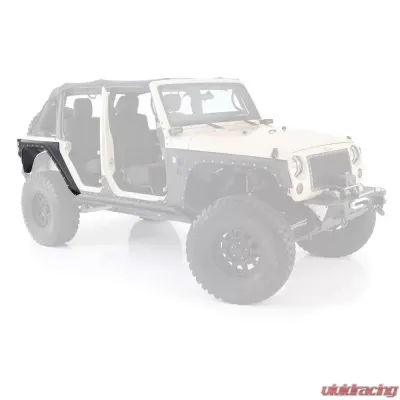 Smittybilt XRC Rear Corner Guards 07-18 Wrangler JK 4DR Black Textured Smittybilt - 76882