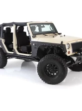 Smittybilt XRC Rear Corner Guards 07-18 Wrangler JK 4DR Black Textured Smittybilt                                     - 76882 - Image 4