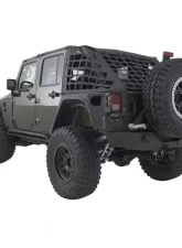 Smittybilt XRC Rear Corner Guards 07-18 Wrangler JK 4DR Black Textured Smittybilt                                     - 76882 - Image 3