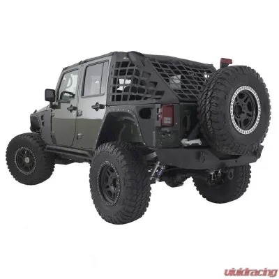 Smittybilt XRC Rear Corner Guards 07-18 Wrangler JK 4DR Black Textured Smittybilt - 76882