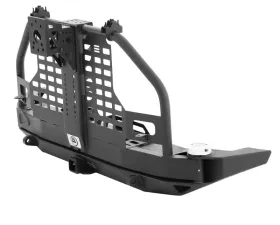 XRC Atlas Tire Carrier 07-18 Wrangler JK Black Smittybilt