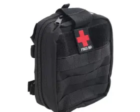 Roll Bar Mount First Aid Storage Bag Black Smittybilt