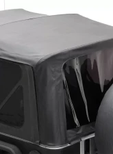 Smittybilt Soft Top 07-09 Wrangler JK 2 DR OEM Replacement W/Tinted Windows Black Diamond Smittybilt                                     - 9070235 - Image 2