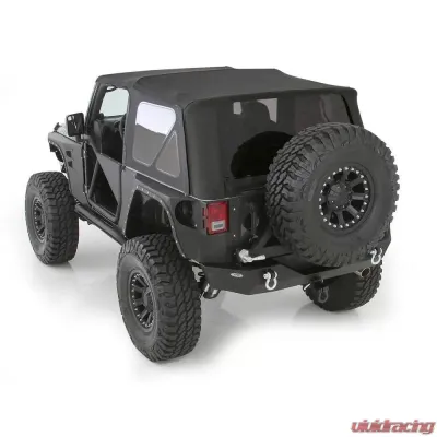 Smittybilt Soft Top 10-18 Wrangler JK 2 DR OEM Replacement W/Tinted Windows Black Diamond Smittybilt - 9075235
