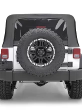 Smittybilt Soft Top 10-18 Wrangler JK 2 DR OEM Replacement W/Tinted Windows Black Diamond Smittybilt                                     - 9075235 - Image 3