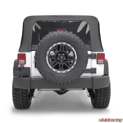Smittybilt Soft Top 10-18 Wrangler JK 2 DR OEM Replacement W/Tinted Windows Black Diamond Smittybilt - 9075235