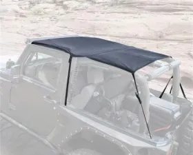 Smittybilt Extended Soft Top 07-09 Wrangler JK 2 DR Black Diamond Smittybilt
