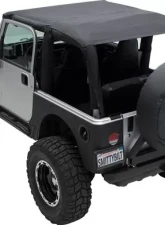 Smittybilt Extended Soft Top 07-09 Wrangler JK 2 DR Black Diamond Smittybilt                                     - 94135 - Image 2