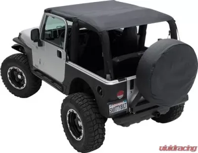 Smittybilt Extended Soft Top 07-09 Wrangler JK 2 DR Black Diamond Smittybilt - 94135