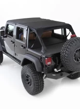 Smittybilt Extended Soft Top 10-18 Wrangler JK 4 DR Black Diamond Smittybilt                                     - 94635 - Image 2