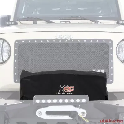 Smittybilt Winch Cover 8-12K Lb Winch XRC Logo Black Smittybilt - 97281-99