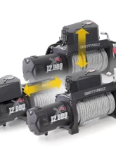 Smittybilt XRC 9.5 Gen2 9,500 lb Winch IP67                                     - 97495 - Image 2