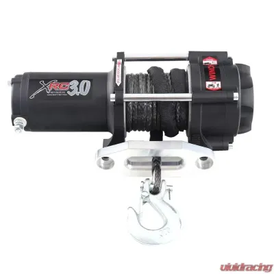 Smittybilt XRC 3 Comp 3,000 Lb Winch Comp Series W/Synthetic Rope & Aluminum Fairlead Smittybilt - 98203