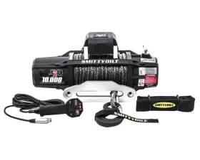 X2O 10 Comp Gen2 10,000 lb Winch Comp Series W/Synthetic Rope Aluminum Fairlead Smittybilt