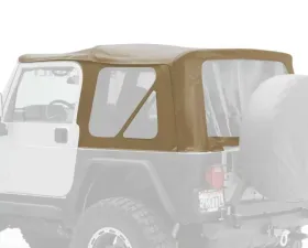 Smittybilt Soft Top 97-06 Wrangler TJ OEM Replacement W/Tinted Windows Spice Smittybilt