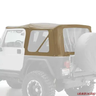 Smittybilt Soft Top 97-06 Wrangler TJ OEM Replacement W/Tinted Windows Spice Smittybilt - 9970217