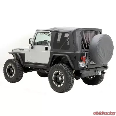 Soft Top 97-06 Wrangler TJ OEM Replacement W/Tinted Windows Black Diamond Smittybilt - 9970235