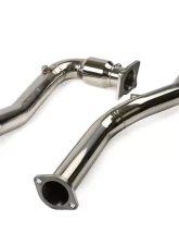 Tomioka Racing High Flow Catted J-Pipe Subaru WRX 6 Speed MT 2015-2021                                     - TR-ES1018 - Image 4
