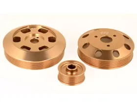 Tomioka Racing Lightweight 3pc Pulley Set Toyota GT-86 FB20 2013-2021