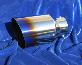 Motordyne MD Premium TI Blue Straight Exhaust Tips Nissan 350Z 03-09