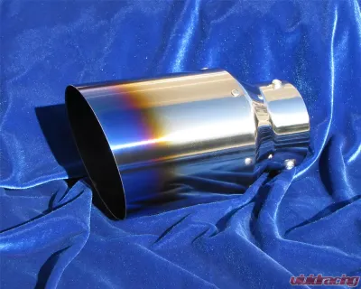 Motordyne MD Premium TI Blue Straight Exhaust Tips Infiniti G35 03-07 - MD-45BS
