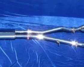 Motordyne True Dual X Pipe Exhaust System With 4.5