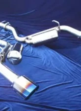 Motordyne Shockwave Exhaust With 4.5" Blue Rolled Tips Infiniti Q60 | G37 2009-2018                                     - MD-042 - Image 3