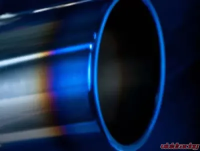 Motordyne Shockwave Exhaust With 4.5" Blue Rolled Tips Infiniti Q60 | G37 2009-2018 - MD-042