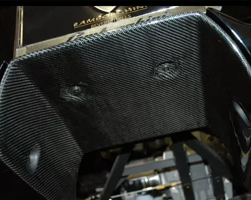 CarbonTek Carbon Exhaust Cover - Lamborghini Murcielago 02-06 - CF-012054