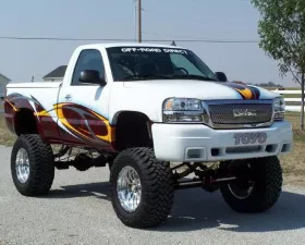 Street Scene Side Skirt GMC Sierra 2003-2006