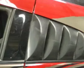 Street Scene Urethane Window Louvers Nissan 350Z 2003-2008