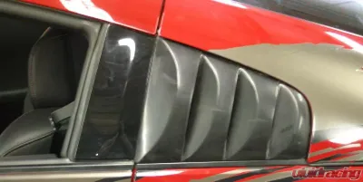 Street Scene Urethane Window Louvers Nissan 350Z 2003-2008 - 950-70328