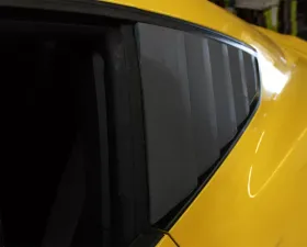Street Scene Polyurethane Side Window Louvers Ford Mustang 2015