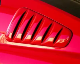Street Scene Gen1 Rear Window Louvers Ford Mustang 2005-2009