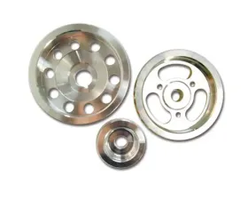 Ralco RZ Underdrive factory belt layout Crank Pulley Subaru Impreza 2.5L 1997-1999