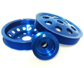 Ralco RZ Light Weight factory belt layout Crank Pulley Blue Scion FR-S 2013