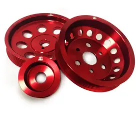 Ralco RZ Light Weight factory belt layout Crank Pulley Red Scion FR-S 2013