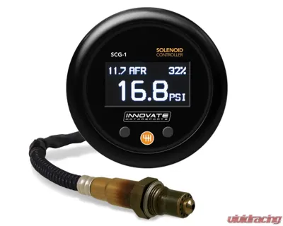 Innovate SCG-1 Solenoid Boost Controller & 52mm Wideband Gauge Kit - 38820