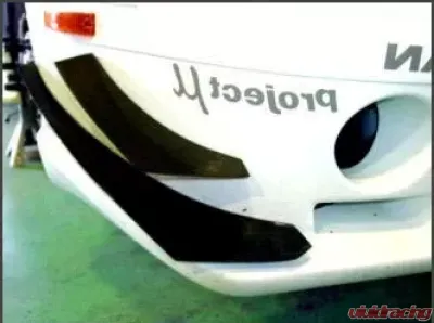 RE Amemiya Full Cowl-Pro Bumper Carbon Front Canards Mazda RX-7 FC3S 1986-1992 - REA-D0-012030-123