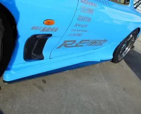 RE Amemiya Carbon AD Side Diffuser Mazda RX-7 FD3S 93-02