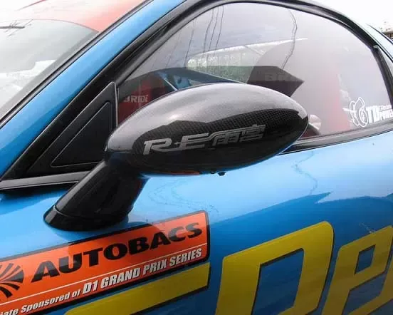 Re-Amemiya Carbon Super Door Mirror Mazda RX-7 FD3S 93-02