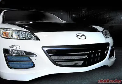 RE Amemiya Carbon After Front Grill Mazda RX-8 2003-2011 - REA-D0-088030-040