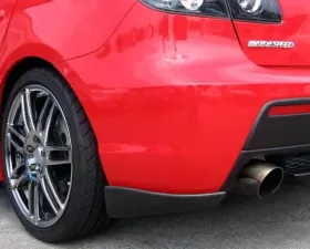RE Amemiya Carbon Rear Bumper Protector Mazdaspeed 3 BK 07-09