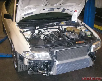 CTS Turbo 450HP FMIC Kit Audi A4 1.8T B5 95-01 - CTS-B5A4-FMICKIT-450