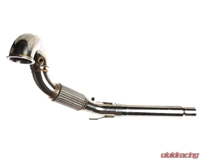 CTS Turbo Stainless Steel Downpipe with Catalytic Converter Volkswagen MK7 GTI 14-15 - CTS-EXH-DP-0014-CAT
