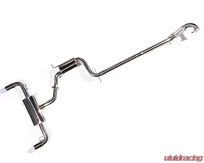 CTS Turbo Turboback Exhaust with Catalytic Converter Volkswagen MK6 GTI 2.0T TSI 10-14 - CTS-EXH-TB-0002-CAT