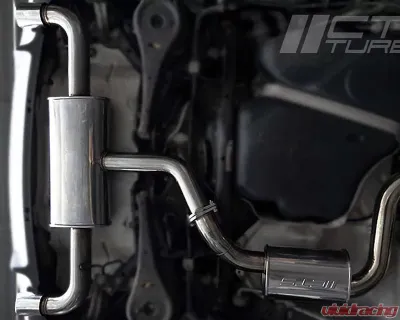 CTS Turbo Turboback Exhaust with Catalytic Converter Volkswagen MK6 GTI 2.0T TSI 10-14 - CTS-EXH-TB-0002-CAT