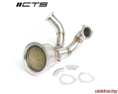 CTS Turbo High Flow Cat Audi S4 | S5 B9 - CTS-EXH-TP-0009-CAT