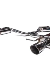 CTS Turbo Stainless Steel Catback Dual Exhaust Audi A4 2.0T B8 09-14                                     - CTS-EXH-CB-0013 - Image 2