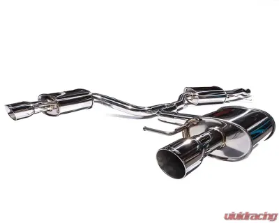 CTS Turbo Stainless Steel Catback Dual Exhaust Audi A4 2.0T B8 09-14 - CTS-EXH-CB-0013